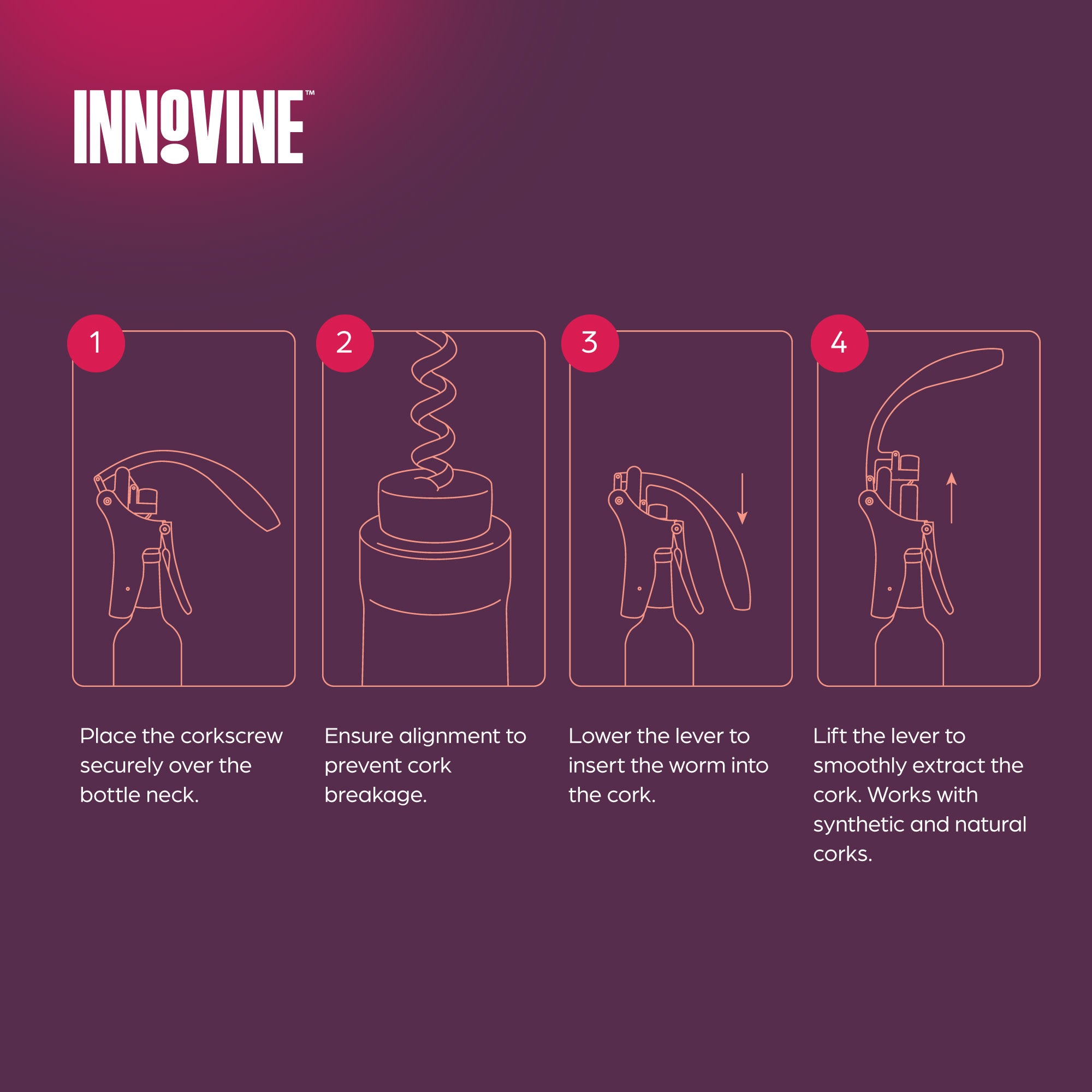 Vertical Lever Corkscrew